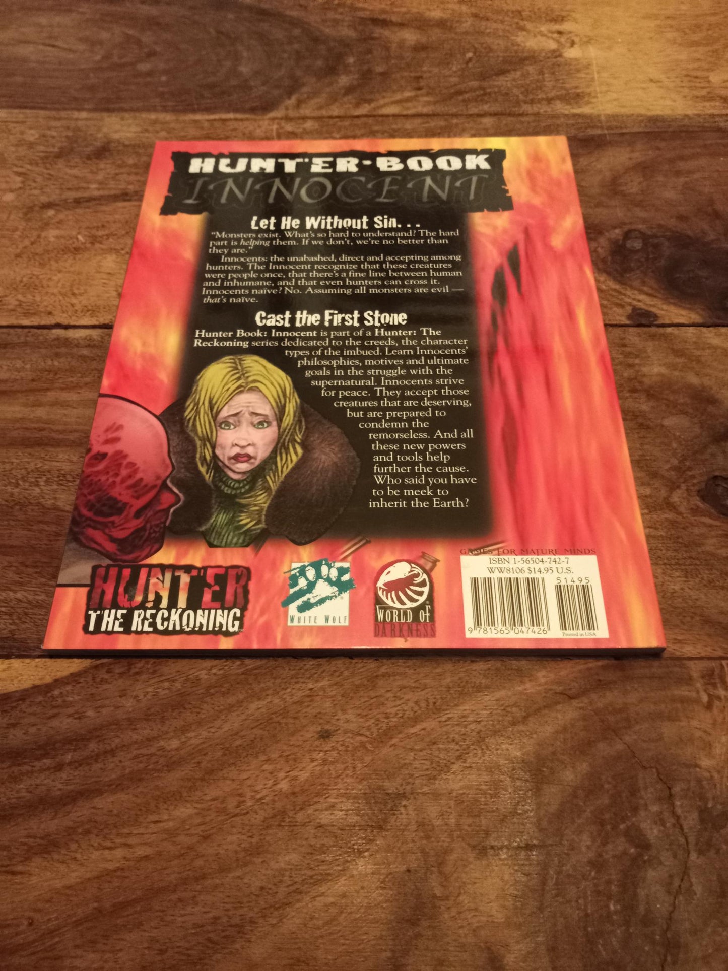 Hunter The Reckoning Innocent White Wolf 2000