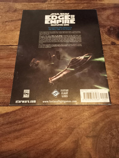 Star Wars Edge of the Empire Game Masters Kit Booklet