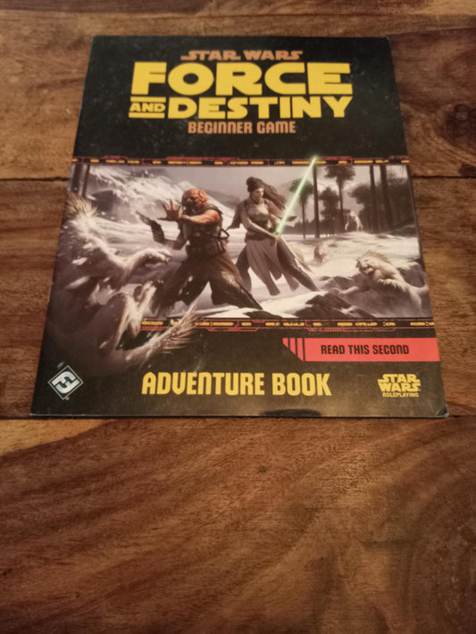 Star Wars Force and Destiny Beginner Game Adventure Book Booklet