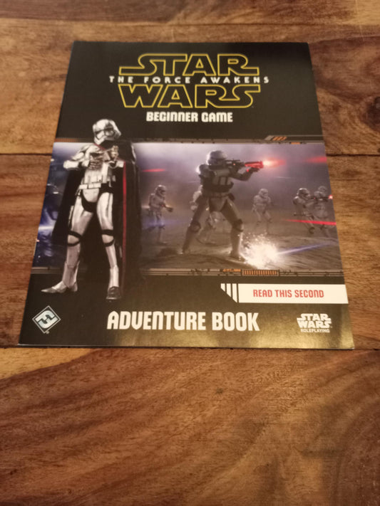 Star Wars The Force Awakens Beginner Game Adventure Book Booklet