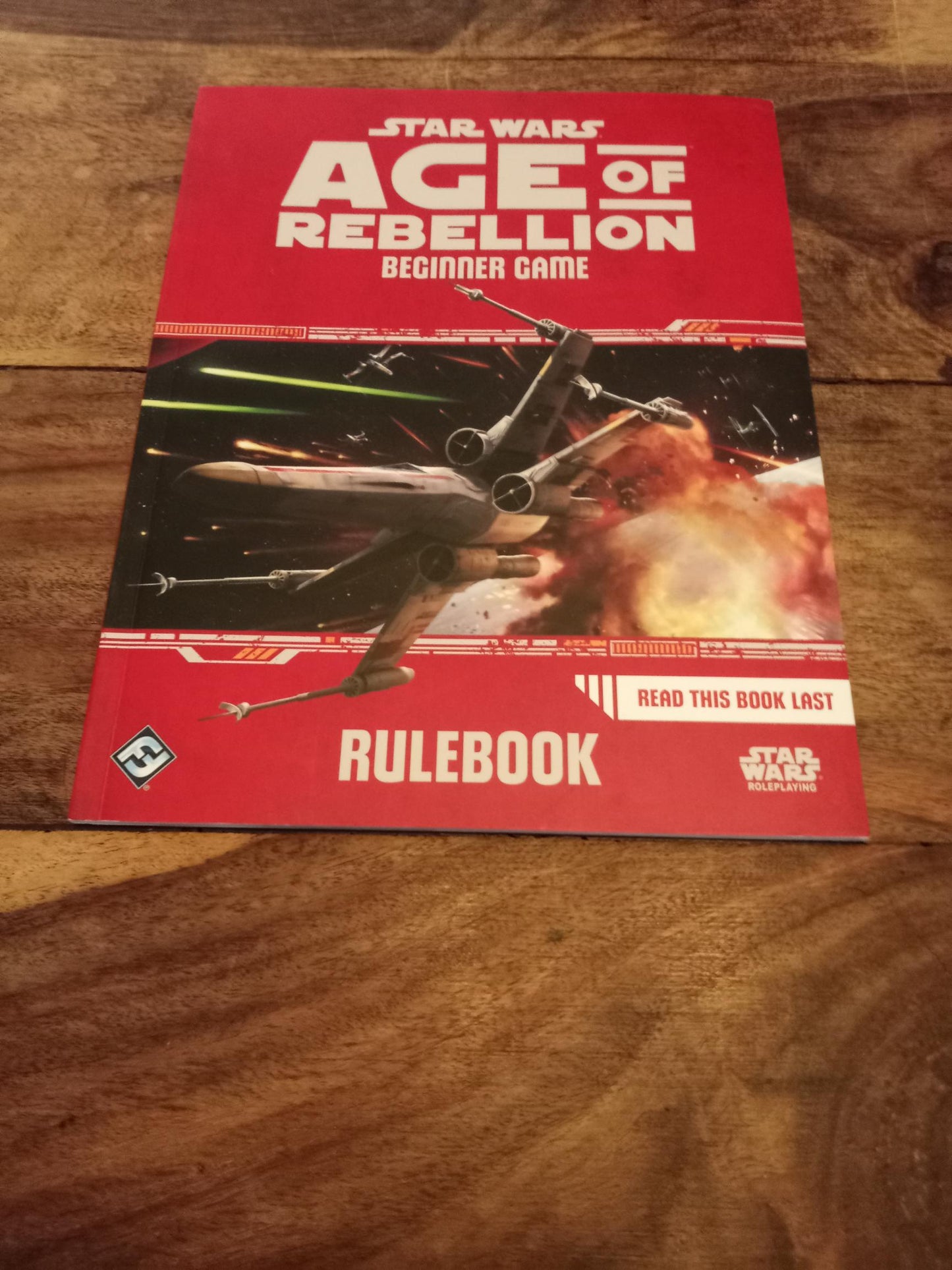 Star Wars Age of Rebellion Beginner Game Rulebook Booklet