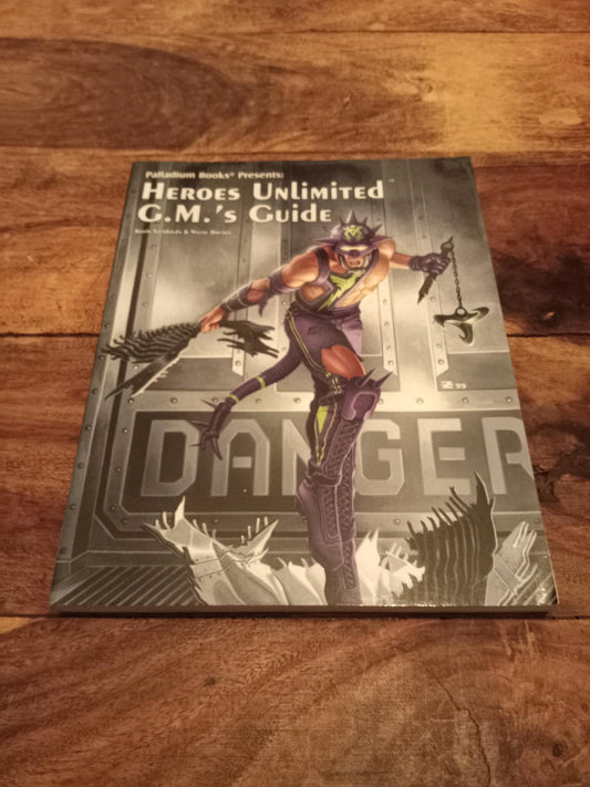 Heros Unlimited G. M. Guide 2nd Edition Palladium 1999