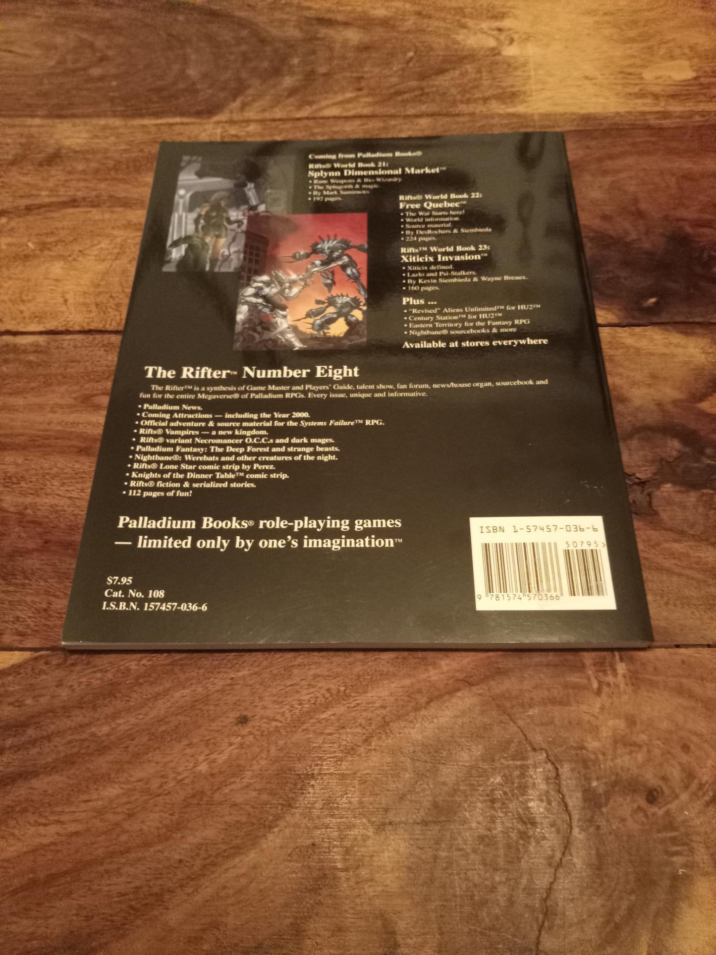 The Rifter #8 Your Guide to the Megaverse Palladium 1999