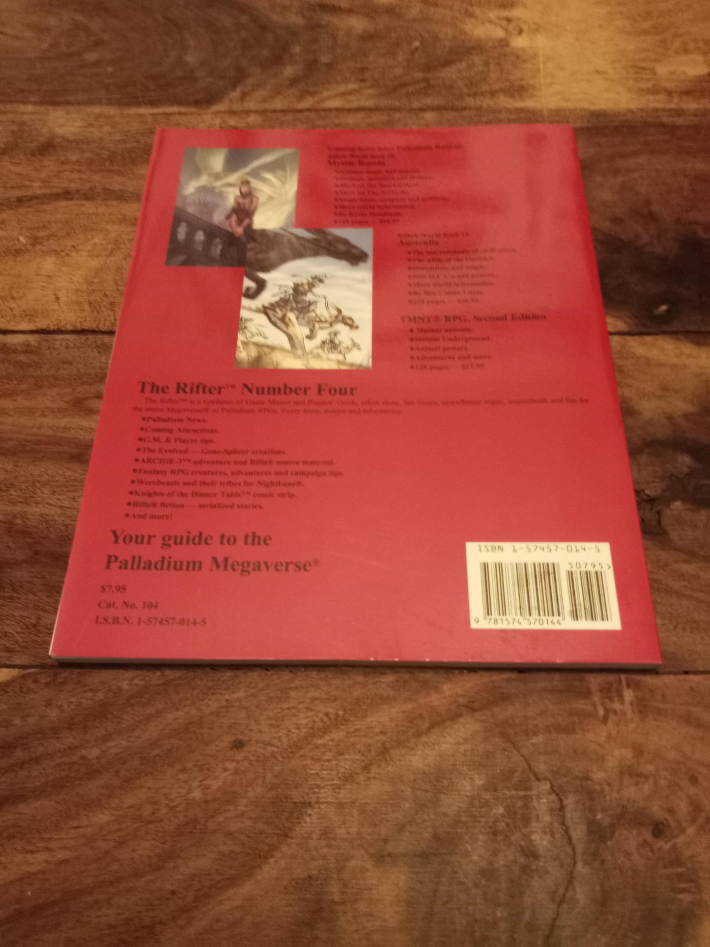 The Rifter #4 Your Guide to the Megaverse Palladium 1998