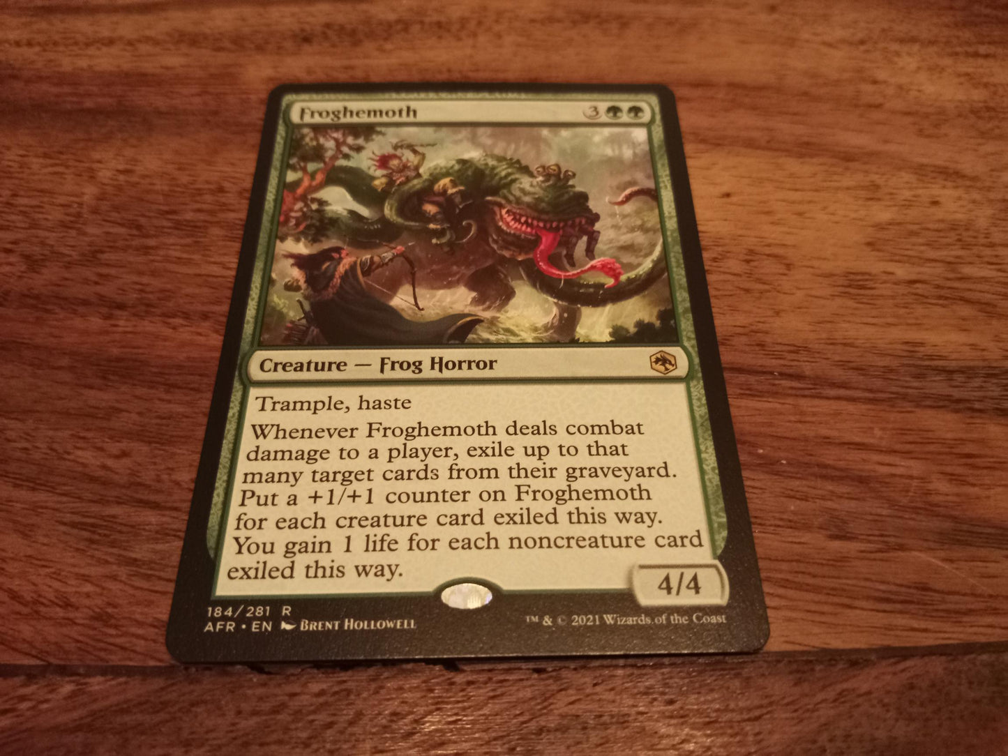 Magic The Gathering Froghemoth MTG D&D Forgotten Realms