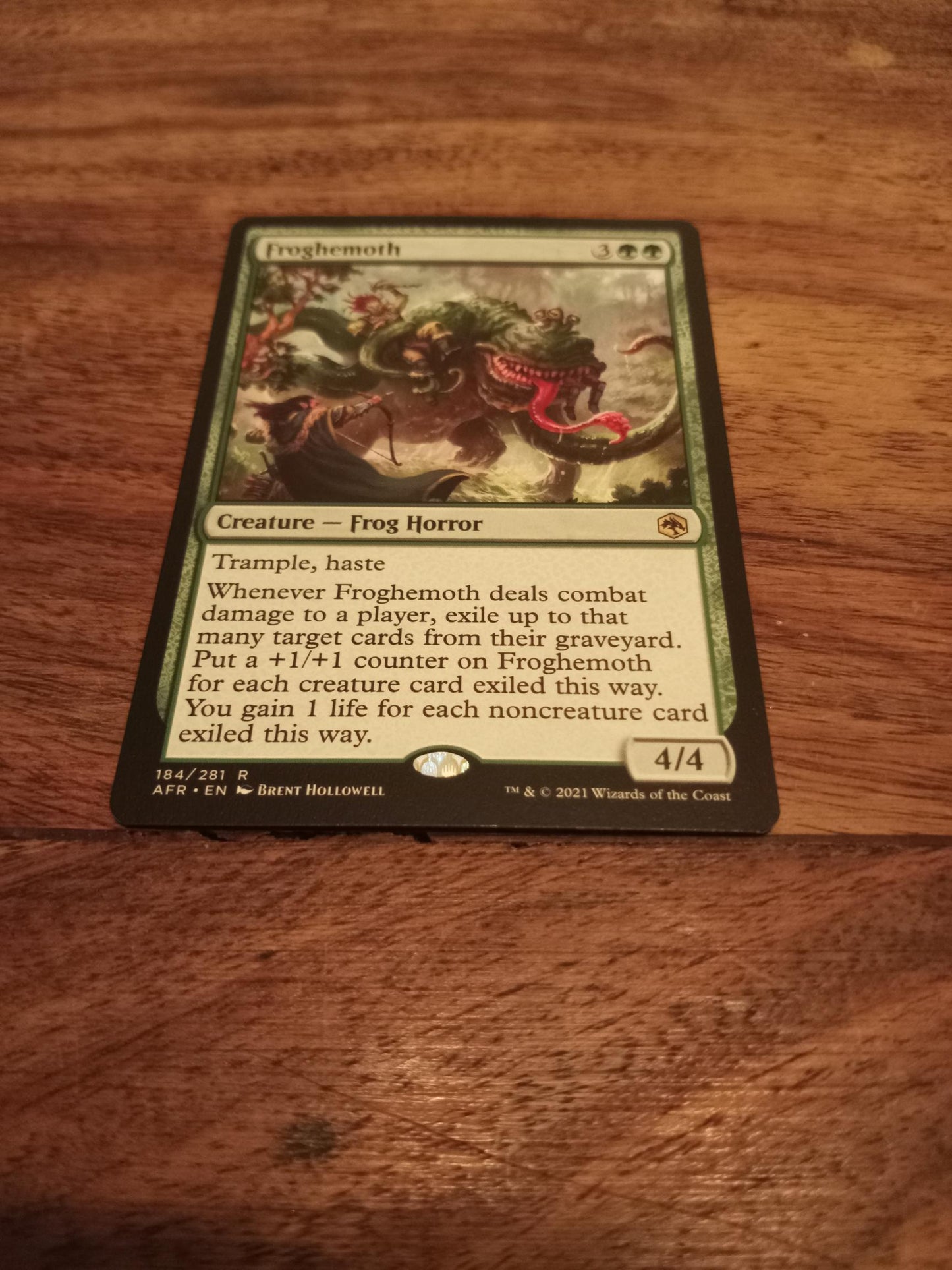 Magic The Gathering Froghemoth MTG D&D Forgotten Realms