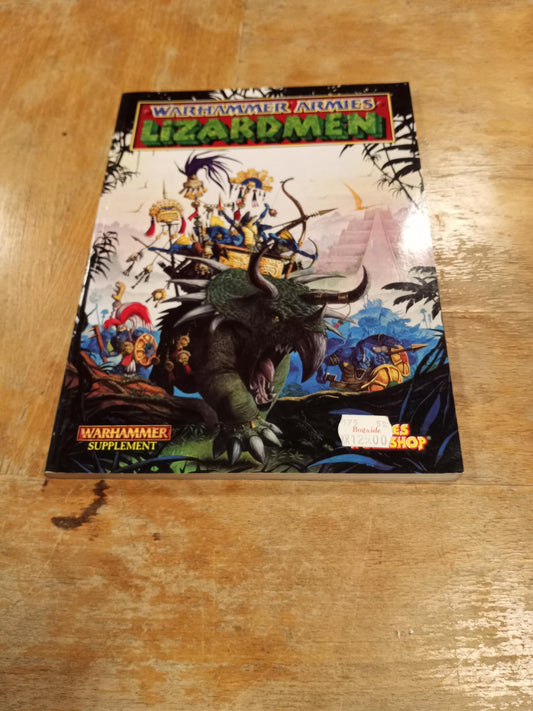 Warhammer Armies Lizardmen 5rd Ed Games Workshop 1996