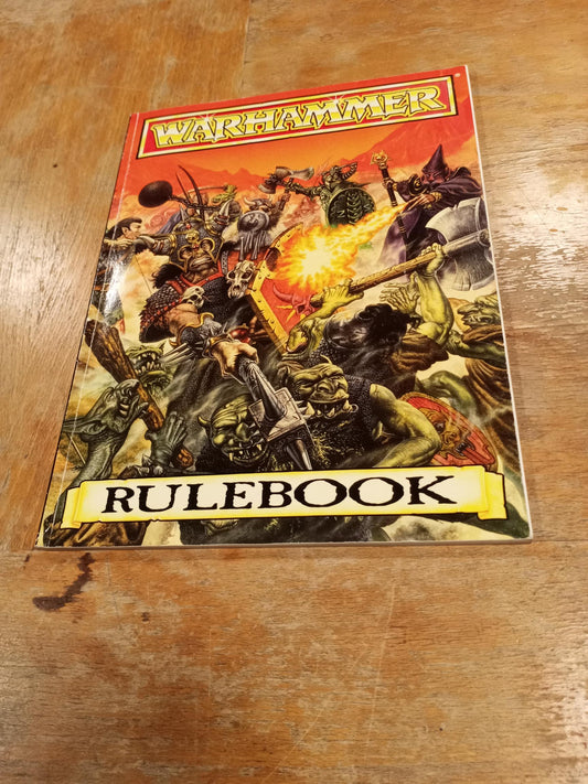 Warhammer Rulebook 3rd Ed Games Workshop 1992
