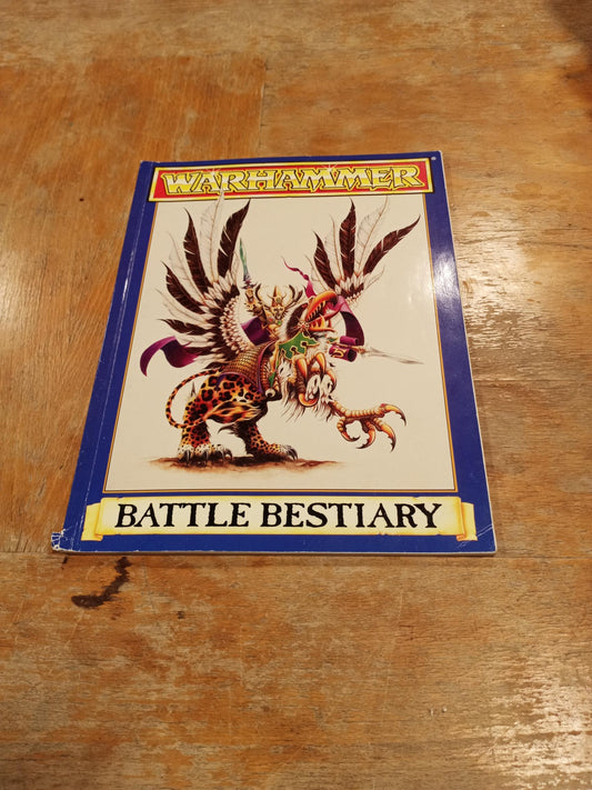 Warhammer Battle Bestiary Games Workshop 1992