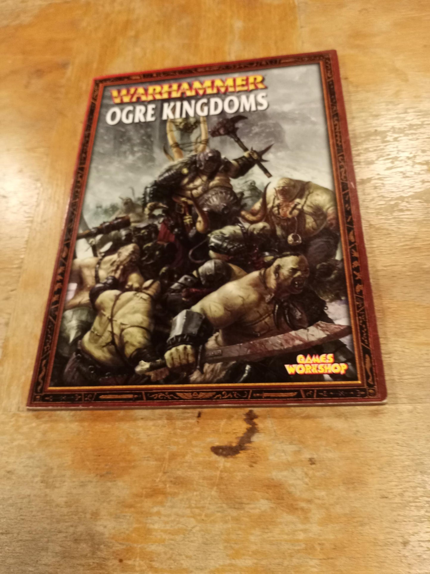 Warhammer Fantasy Ogre Kingdoms Army Book 6th Edition Games Workshop 2004