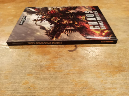 Warhammer 40k Codex Chaos Space Marines Hardcover Games Workshop 2012