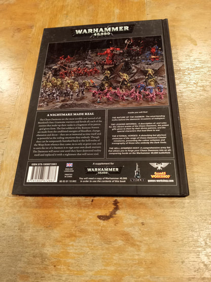 Warhammer 40K Codex Chaos Daemons Supplement