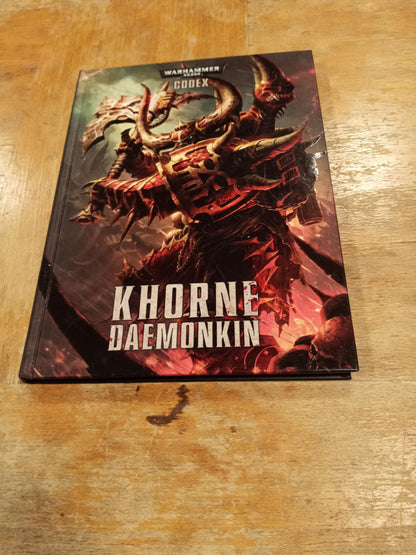 Warhammer 40k Codex Khorne Daemonkin 7th Edition Hardcover