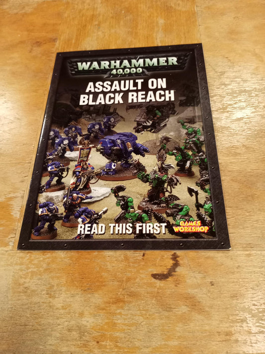 Warhammer 40k Assault on Black Reach Book Games workshop