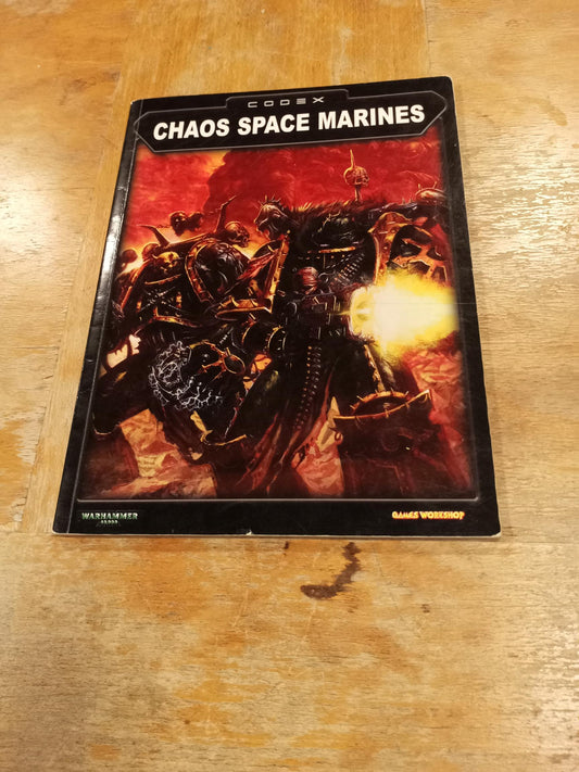 Warhammer 40,000 Chaos Space Marines 3th Edition Games Workshop 2002