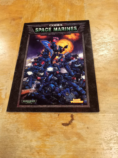 Warhammer 40,000 Space Marines Codex Games Workshop 1998