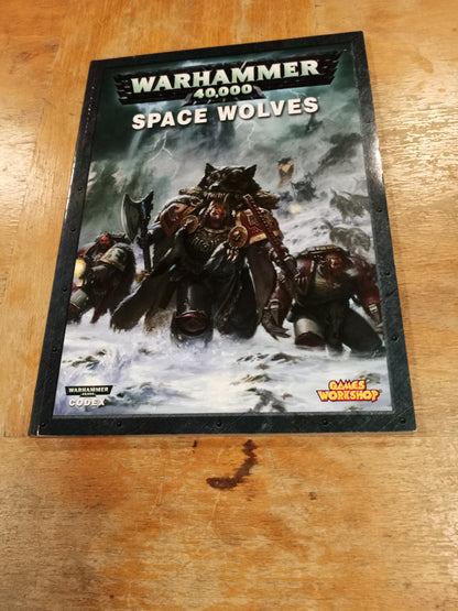 Warhammer 40,000 Space Wolves Codex Games Workshop 2009