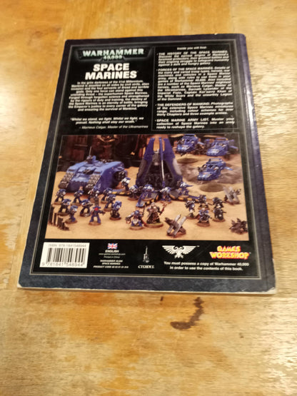 Warhammer 40K Space Marines Codex 2004 edition Games Workshop