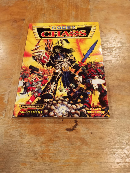 Warhammer 40K Codex Chaos 2nd Edition Games Workshop 1996