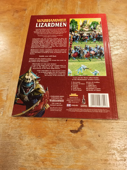 Warhammer Armies Lizardmen Games Workshop 2003