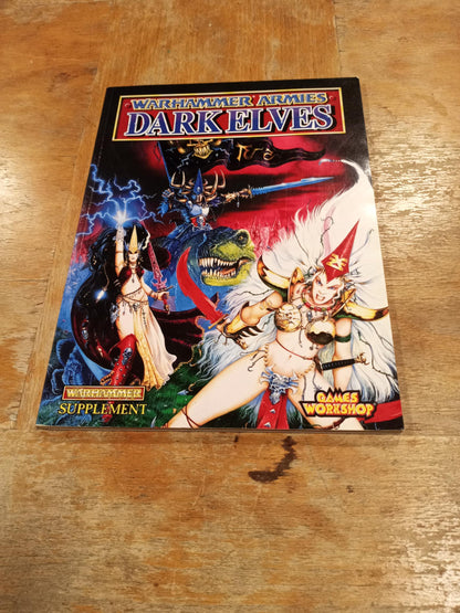 Warhammer Fantasy Dark Elves Army Book 4th Ed Games Workshop 1995