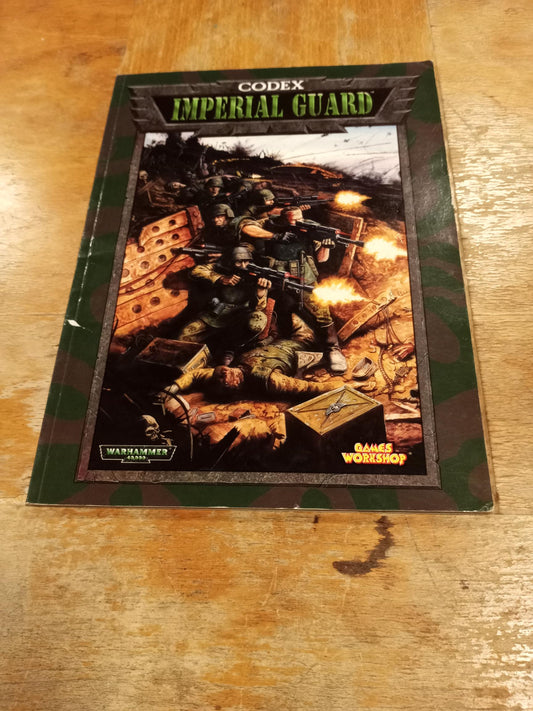 Warhammer 40.000 Imperial Guard Codex 3rd Ed Games Workshop 1999