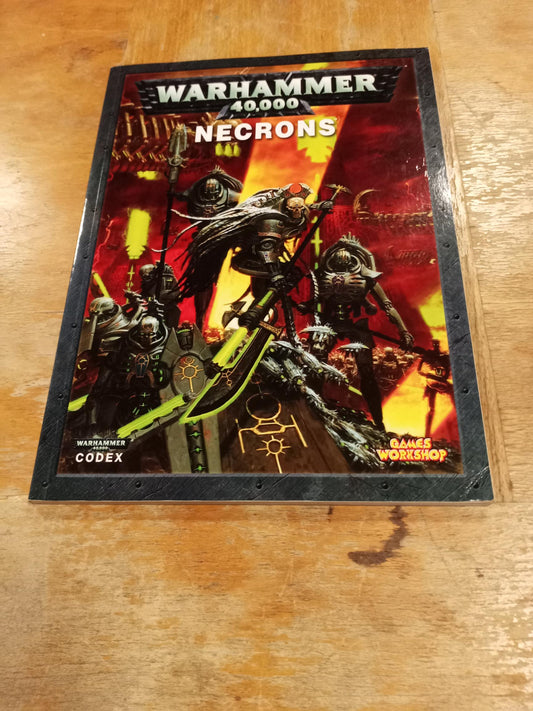 Warhammer 40k Necrons Codex 5th Ed Games Workshop 2011