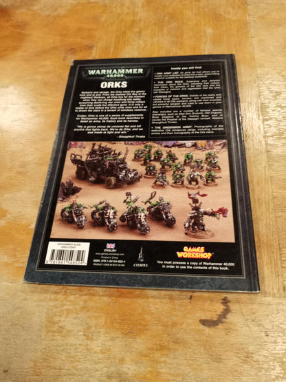 Warhammer 40k Orks Codex 4th Edition Games Workshop 2007