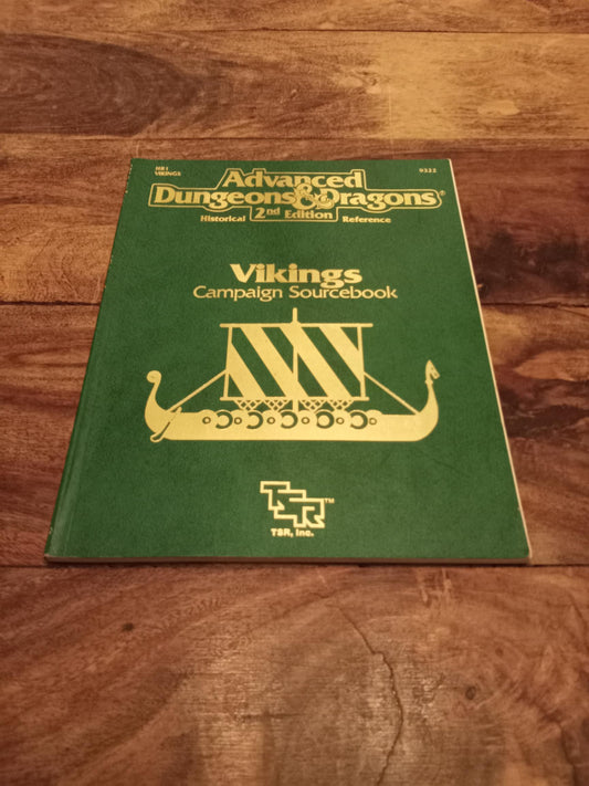 AD&D Vikings Campaign Sourcebook AD&D 2nd Edition 1991 TSR 9322