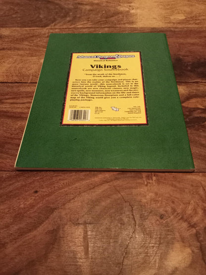 AD&D Vikings Campaign Sourcebook AD&D 2nd Edition 1991 TSR 9322