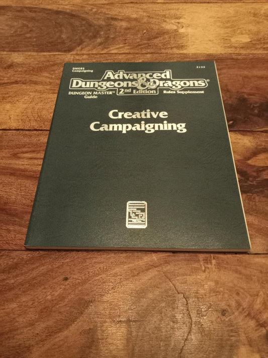 AD&D Creative Campaigning Advanced Dungeons & Dragons 2nd Ed TSR 1993