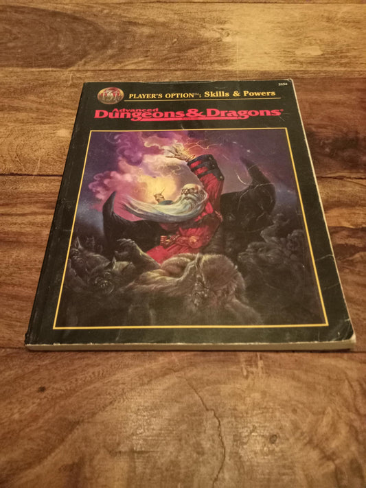 AD&D Player's Option Skills & Powers TSR 2154 AD&D 1996