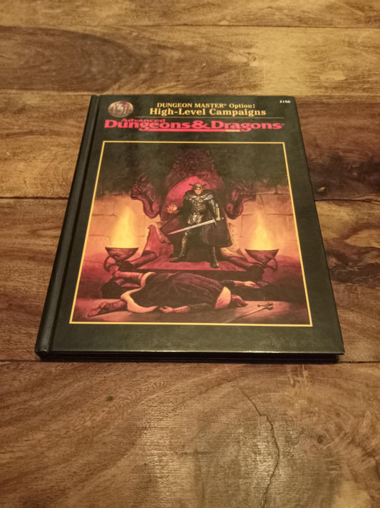 AD&D Dungeon Master's Option: High-Level Campaign TSR 2156 AD&D 1995