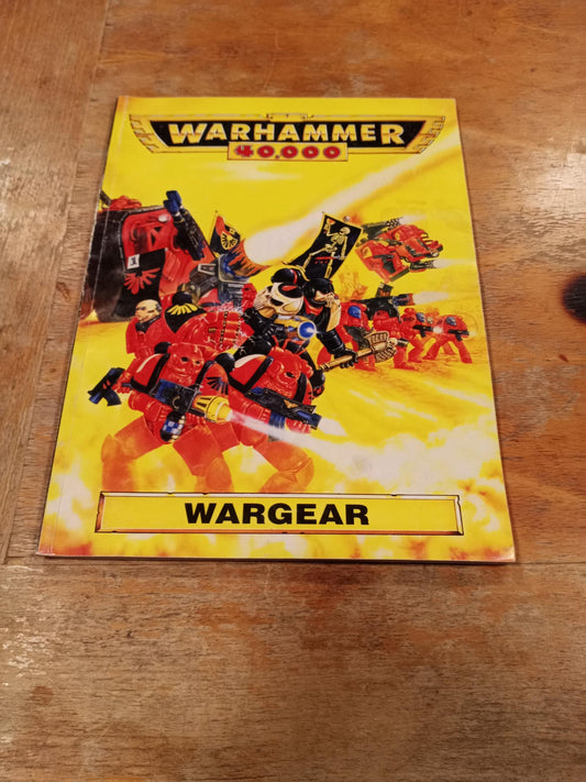 Warhammer 40000 40K Wargear rulebook Games workshop