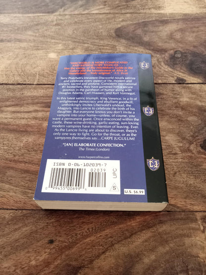 Carpe Jugulum A Discworld Novel #23 Terry Pratchett HarperCollins 2014