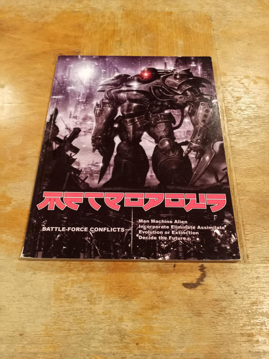 Metropolis Battle-Force Conflicts Rulebook w/CLAU-Team Urban Mammoth 2008