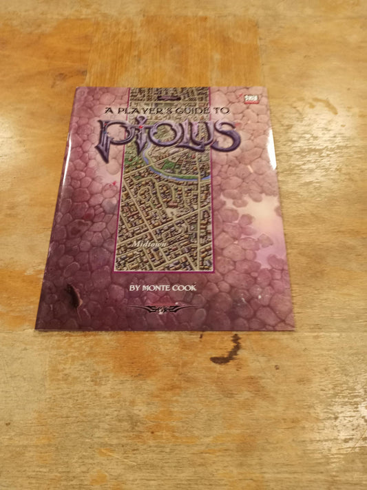 A Player's Guide to Ptolus d20 MKG 268 Monte Cook Games 2021