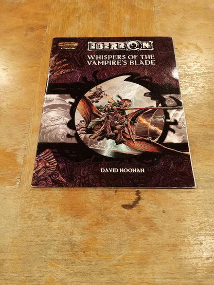 Eberron Whispers of the Vampire's Blade Dungeon & Dragons Wizards of the Coast 2004