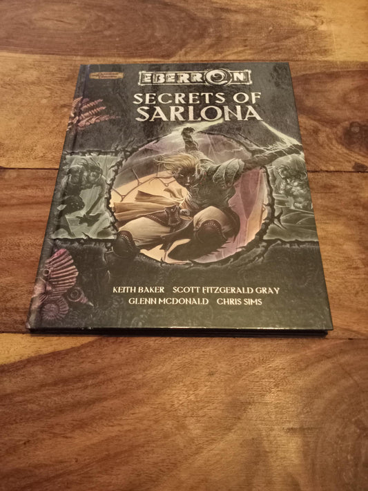 Eberron Secrets of Sarlona Wizards of the Coast D&D Hardcover 2007