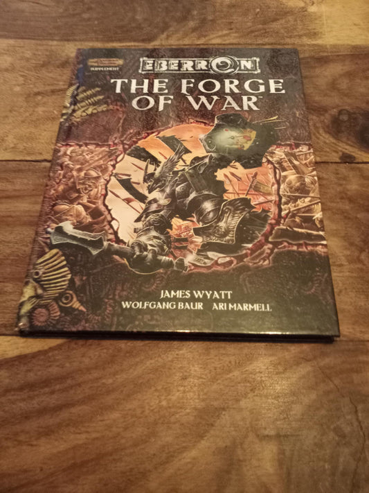 Eberron The Forge of War Wizards of the Coast D&D Hardcover 2007