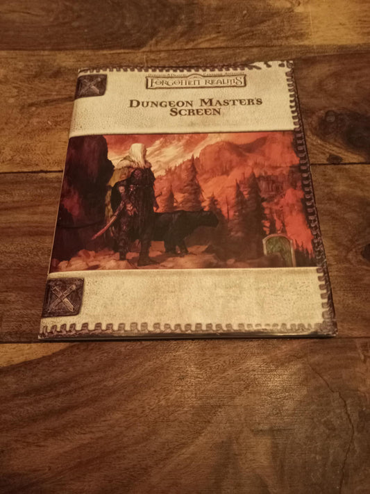 Forgotten Realms Dungeon Master's Screen w/Encounters in Faerun D&D