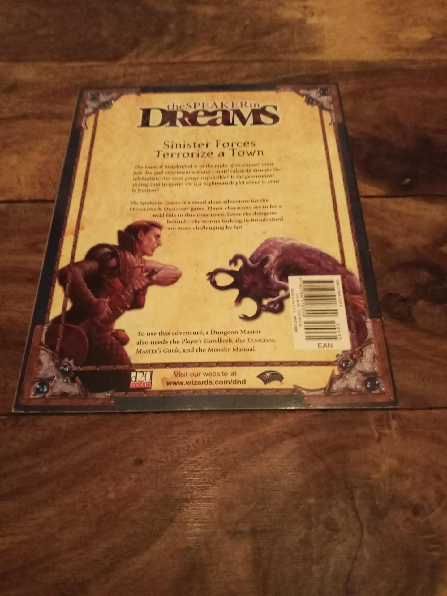 Dungeons & Dragons The Speaker in Dreams Wizards of the Coast 2001
