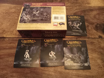 Dungeons & Dragons Chainmail Miniature Fear & Fury Ahmut's Legion Box
