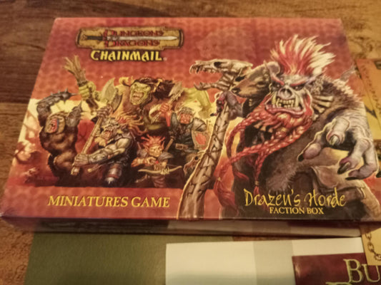 Dungeons & Dragons Chainmail Miniature Drazen's Horde Faction Box