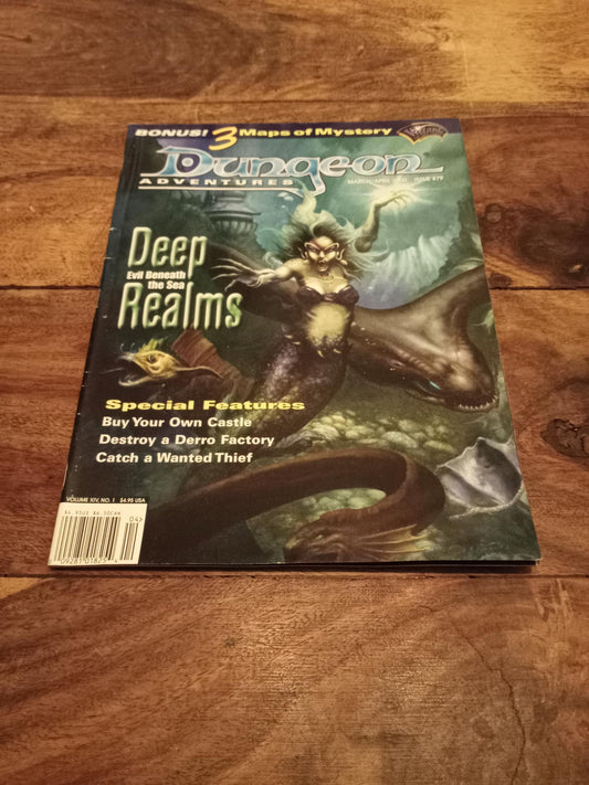 Dungeon Magazine #79 Vol XIV No. 1 March/April 2000 TSR D&D
