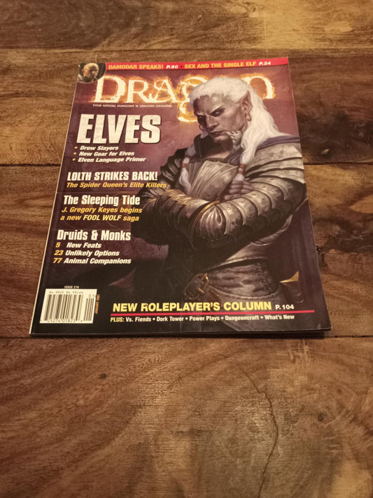 Dragon Magazine #279 January TSR 2001