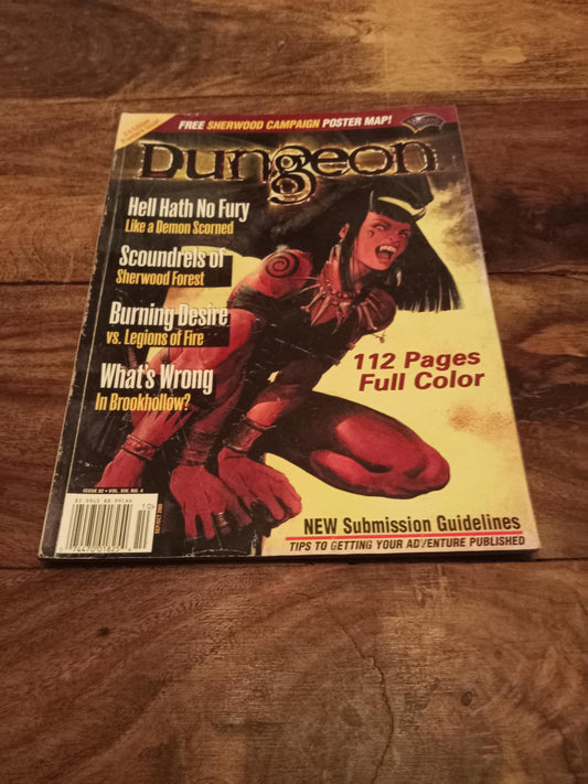 Dungeon Magazine Vol XIV No. 4 #82 September/October 2000 TSR D&D
