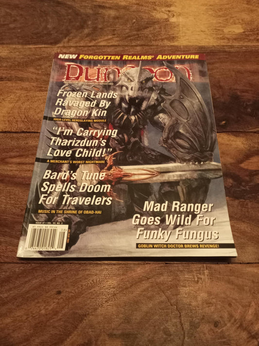 Dungeon Magazine Vol XV No. 3 #87 July/August 2001 TSR D&D