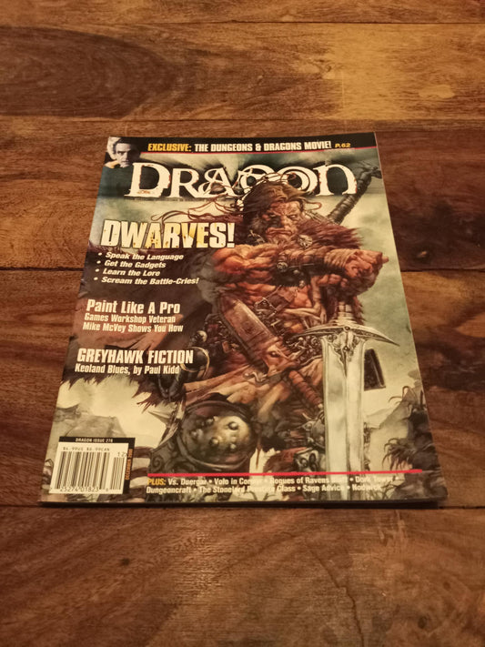 Dragon Magazine #278 December TSR 2000