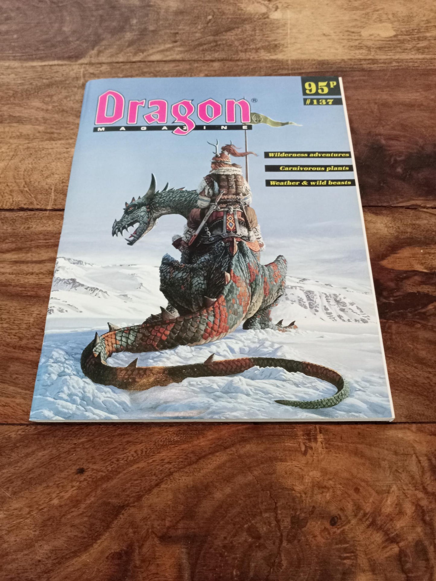 Dragon Magazine #137 September 1988 TSR AD&D